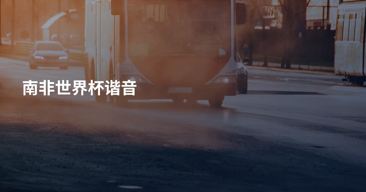 南非世界杯谐音