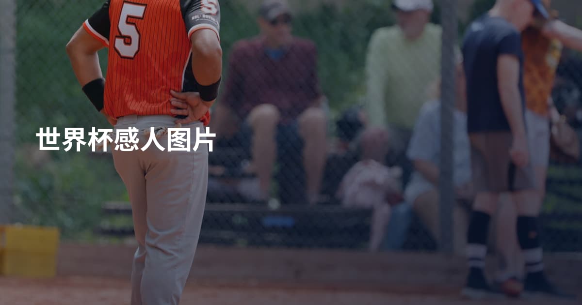 世界杯感人图片