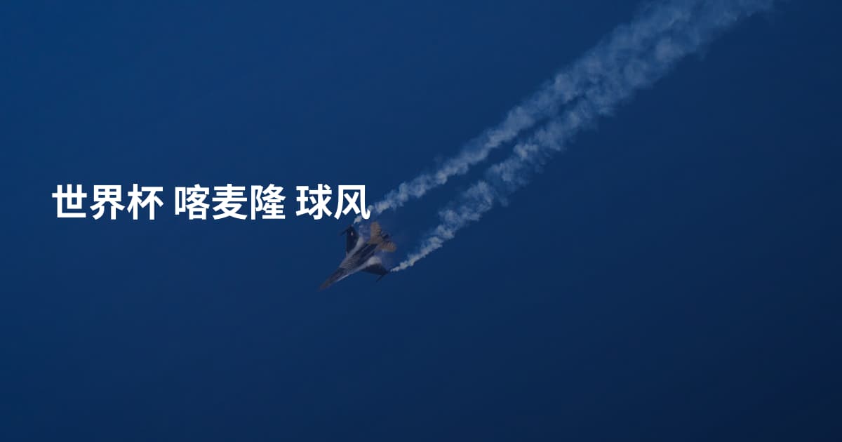世界杯 喀麦隆 球风