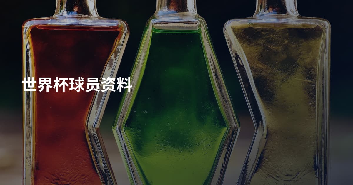 世界杯球员资料