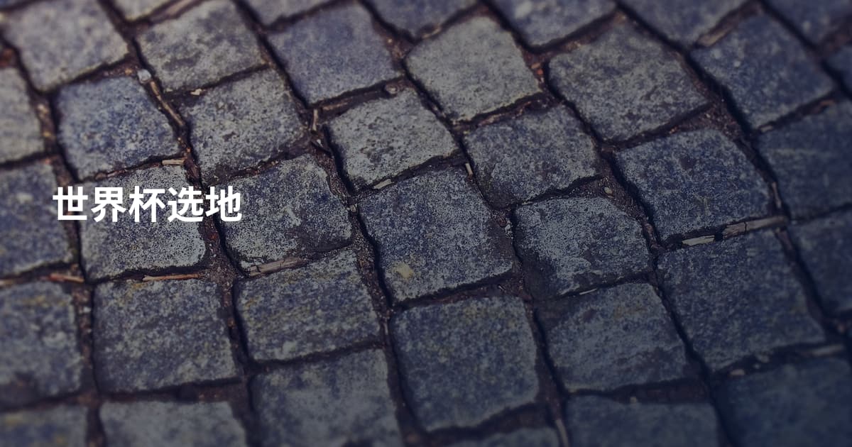 世界杯选地