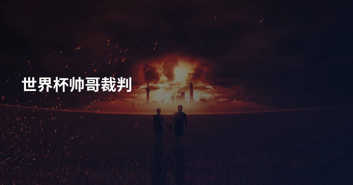 世界杯帅哥裁判