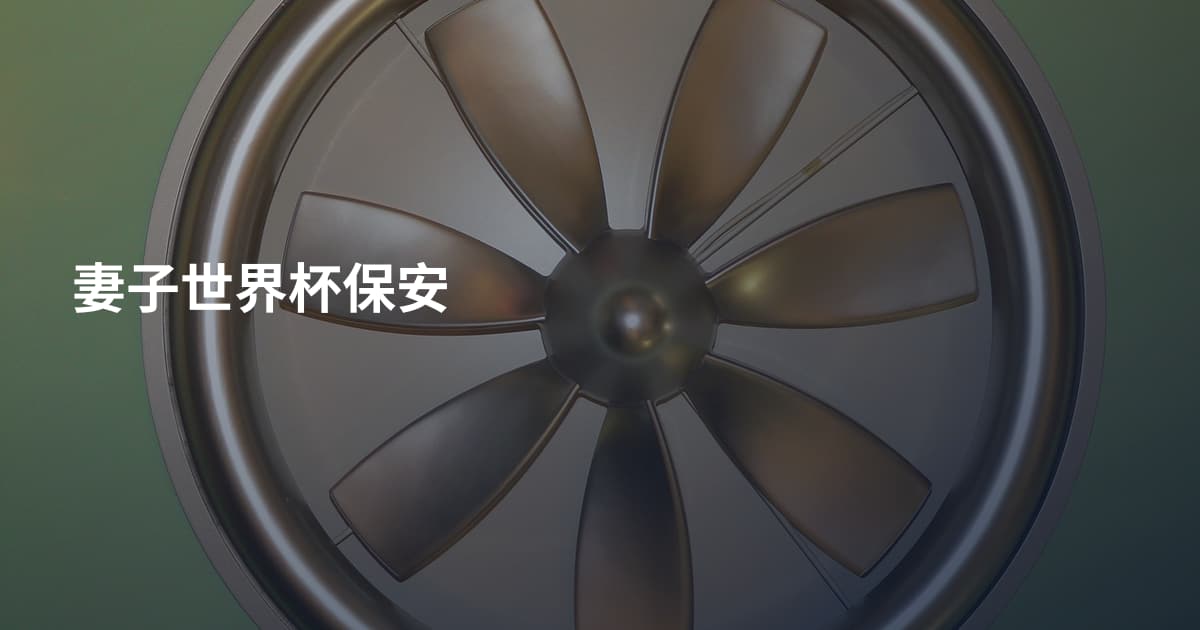 妻子世界杯保安