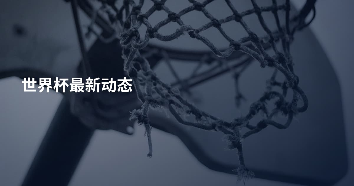 世界杯最新动态