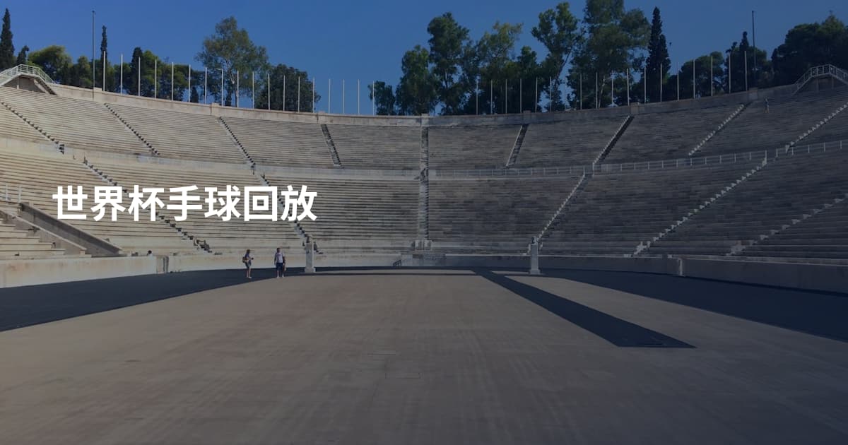 世界杯手球回放