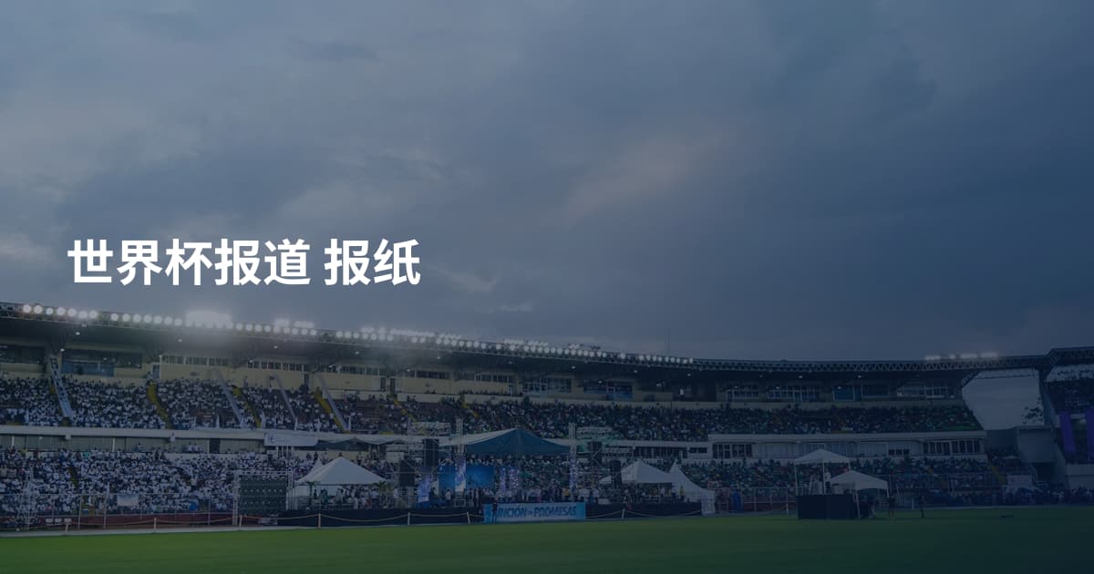 世界杯报道 报纸