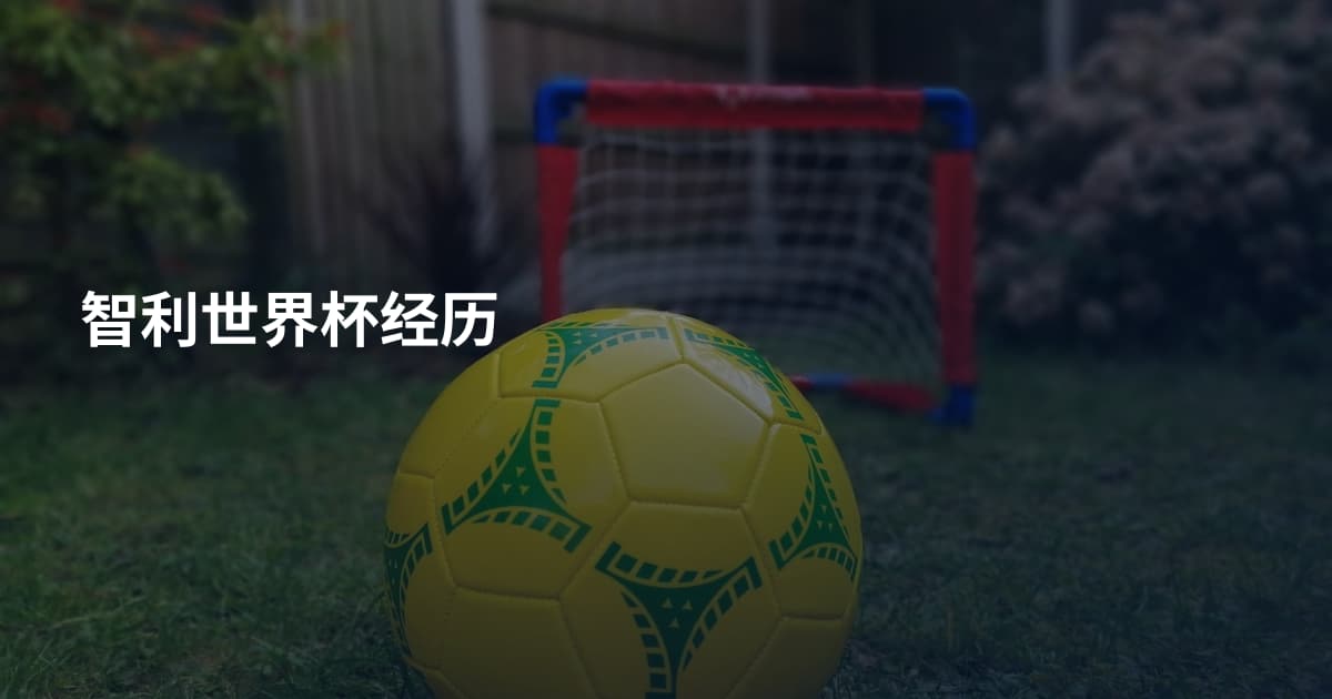智利世界杯经历