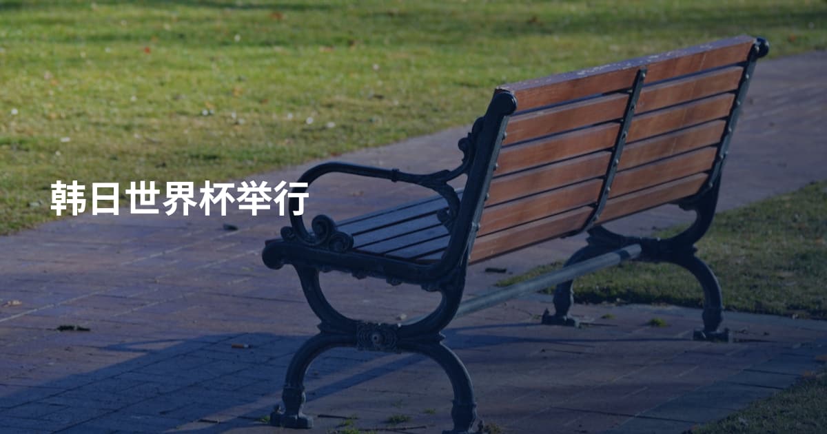 韩日世界杯举行