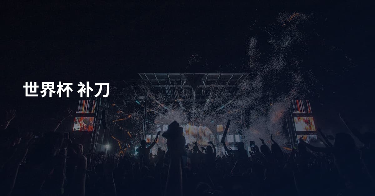 世界杯 补刀