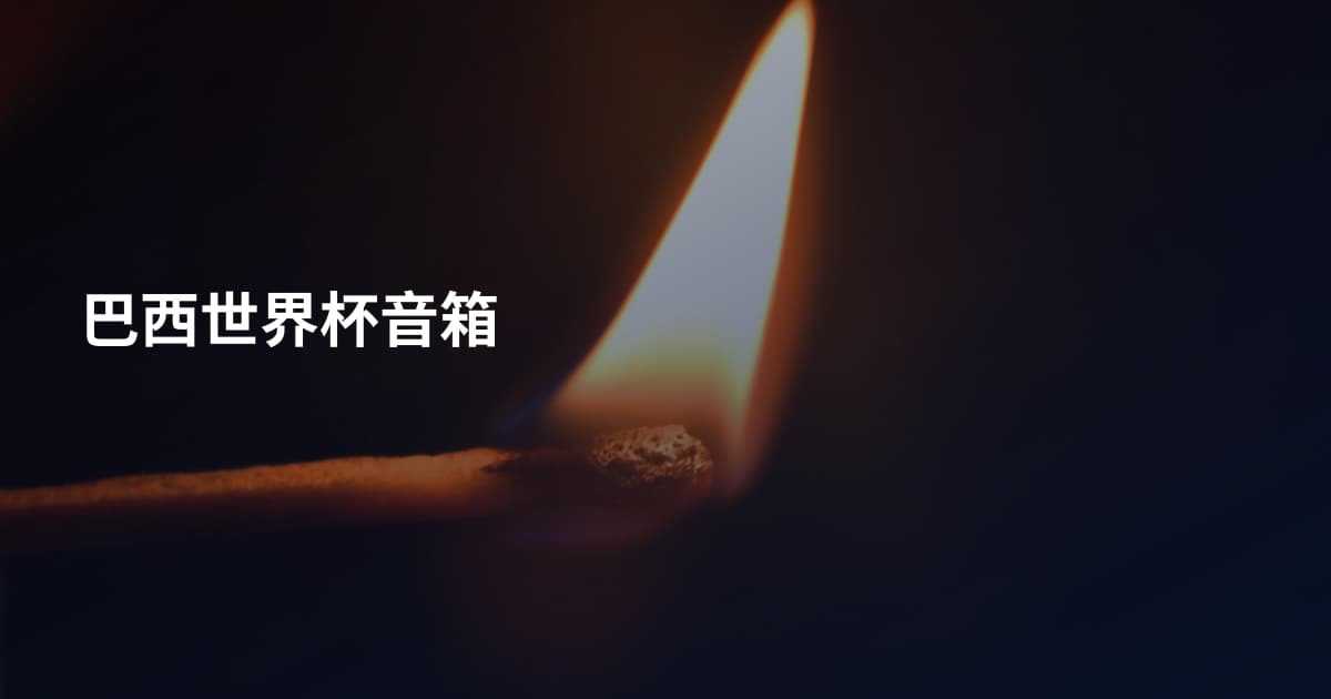 巴西世界杯音箱