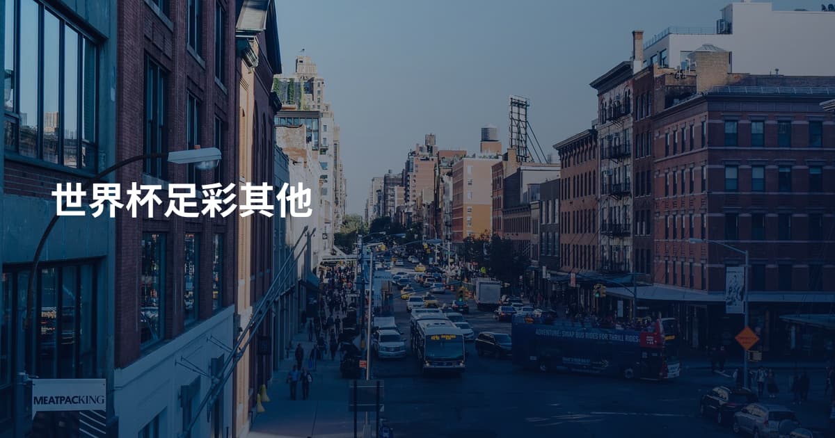 世界杯足彩其他