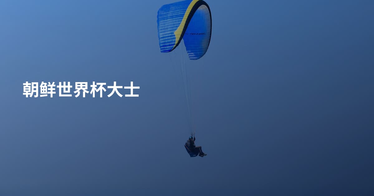 朝鲜世界杯大士