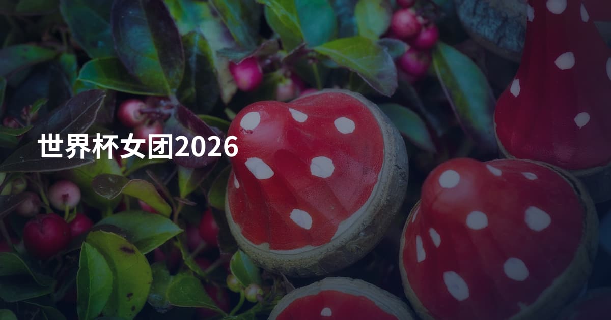 世界杯女团2026