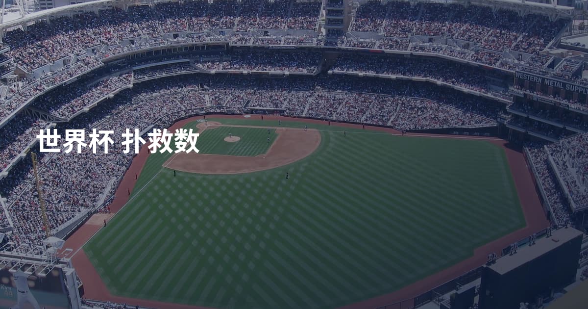 世界杯 扑救数