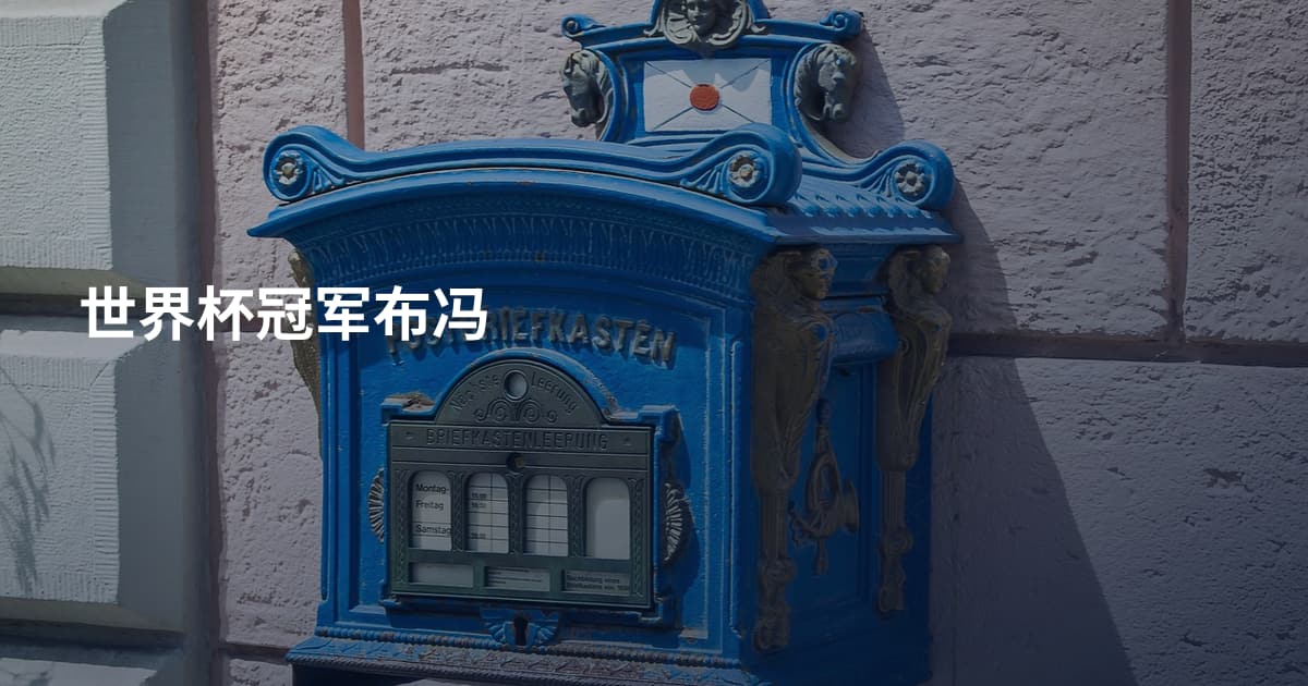 世界杯冠军布冯