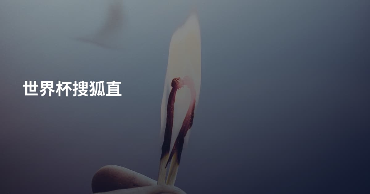 世界杯搜狐直