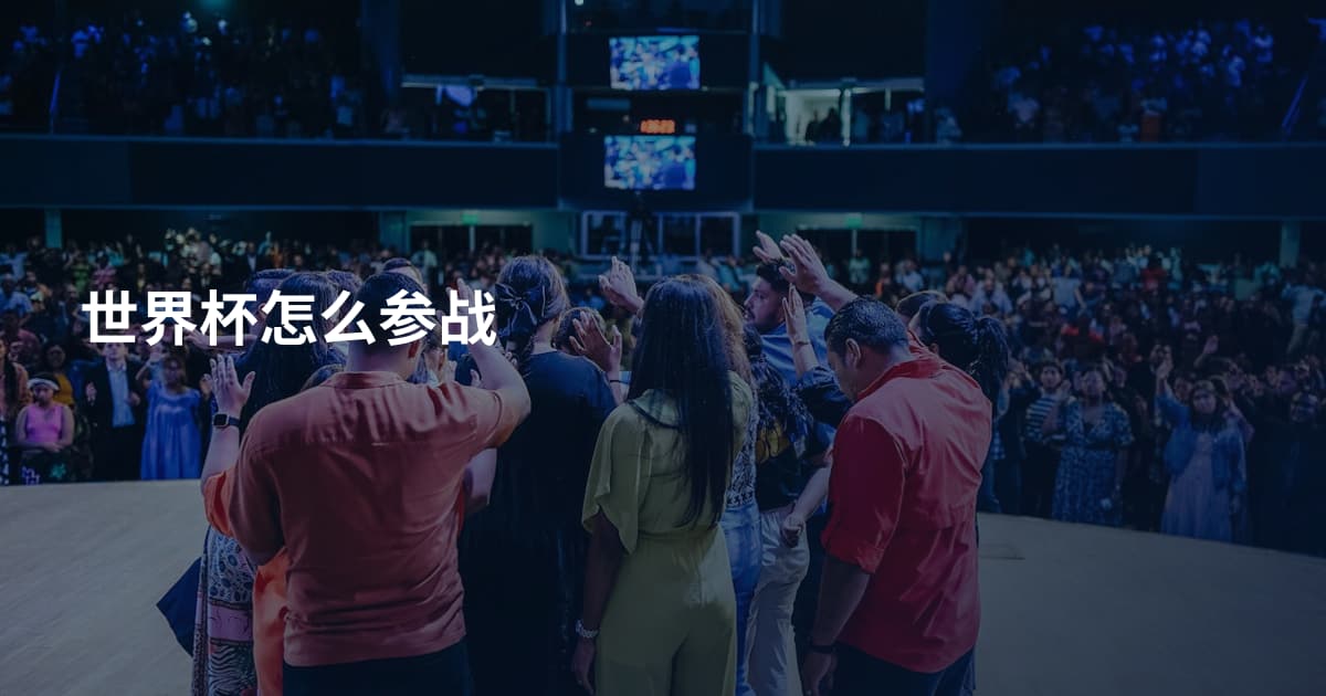世界杯怎么参战