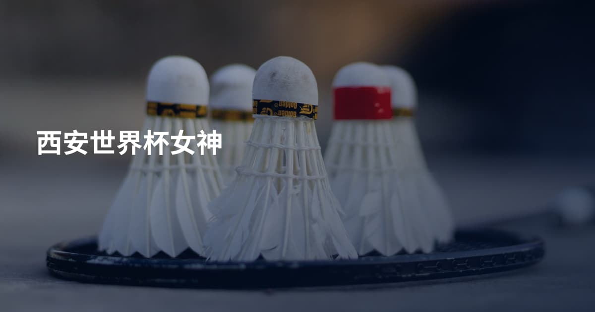 西安世界杯女神