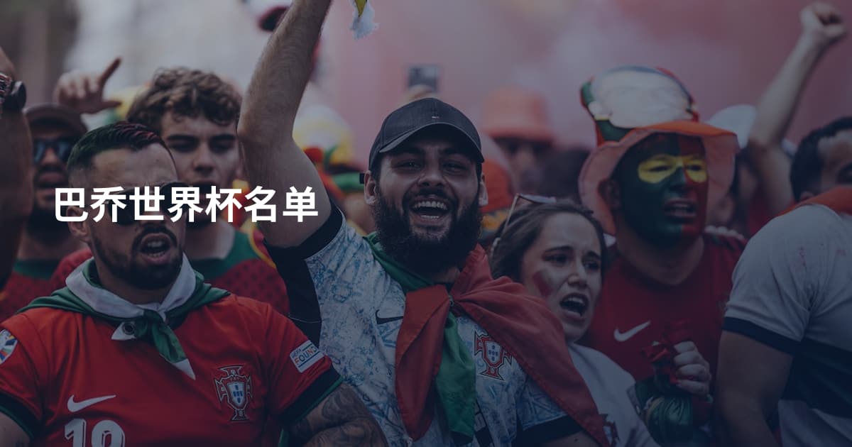 巴乔世界杯名单