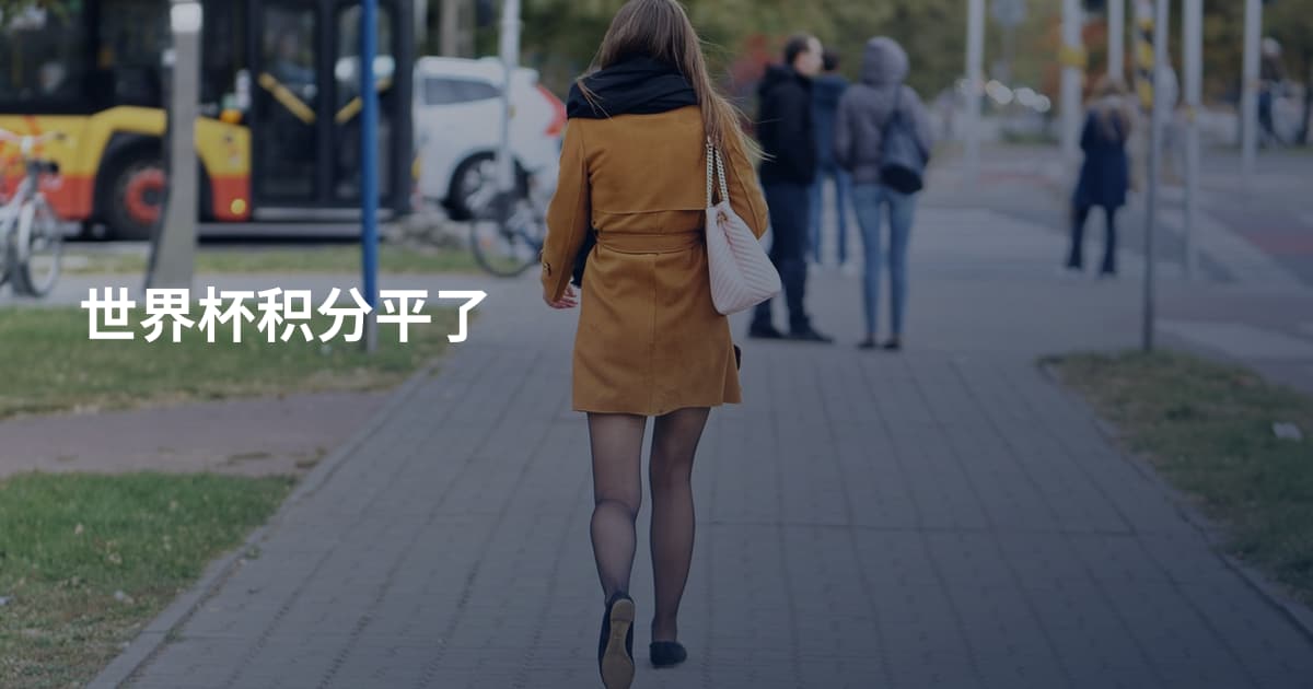世界杯积分平了