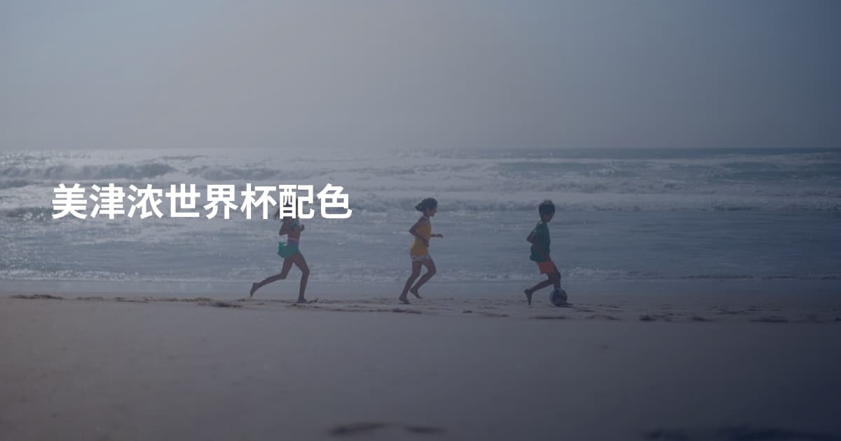 美津浓世界杯配色