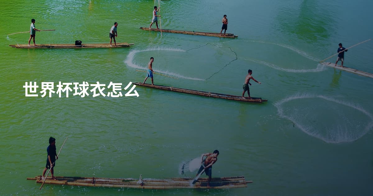 世界杯球衣怎么