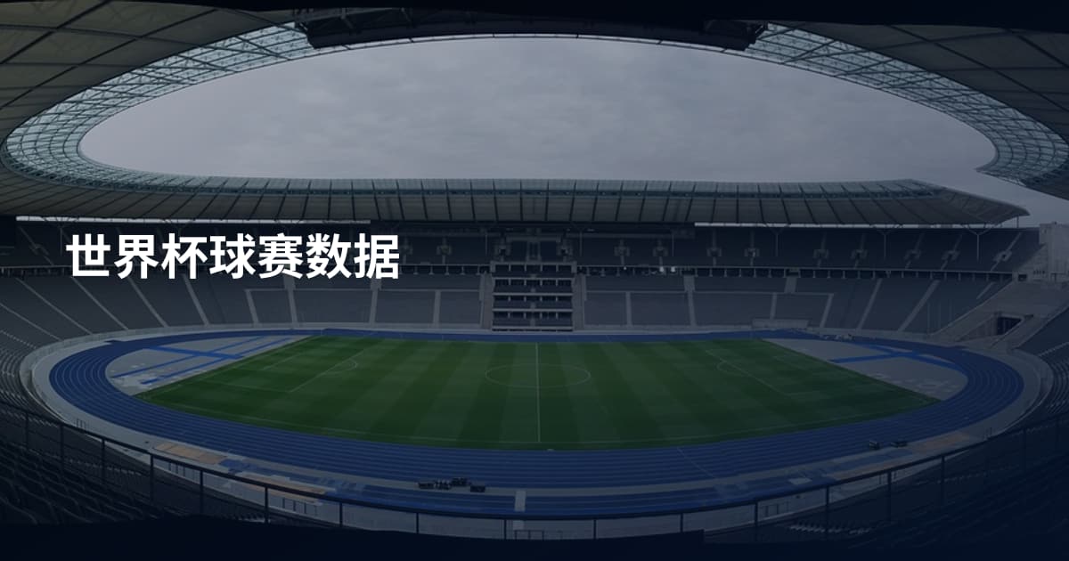 世界杯球赛数据