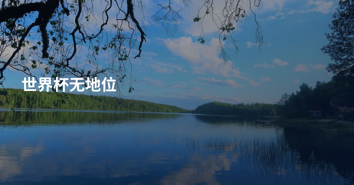 世界杯无地位