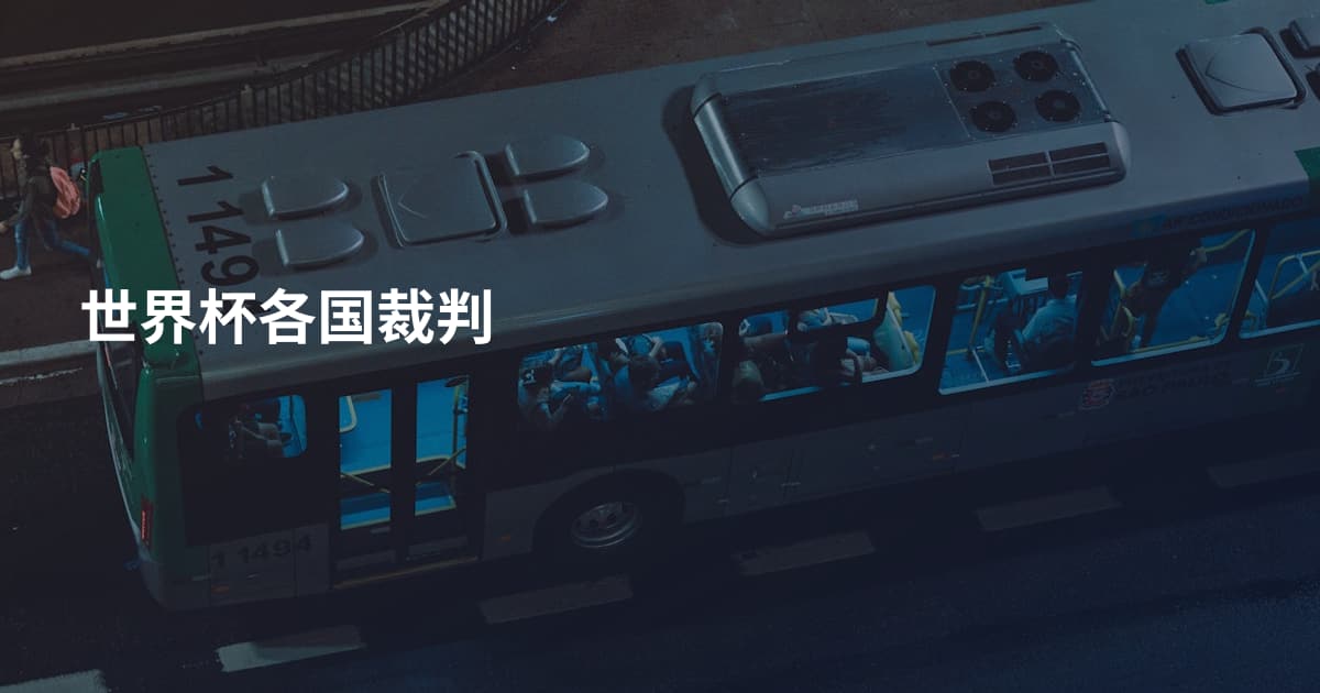 世界杯各国裁判