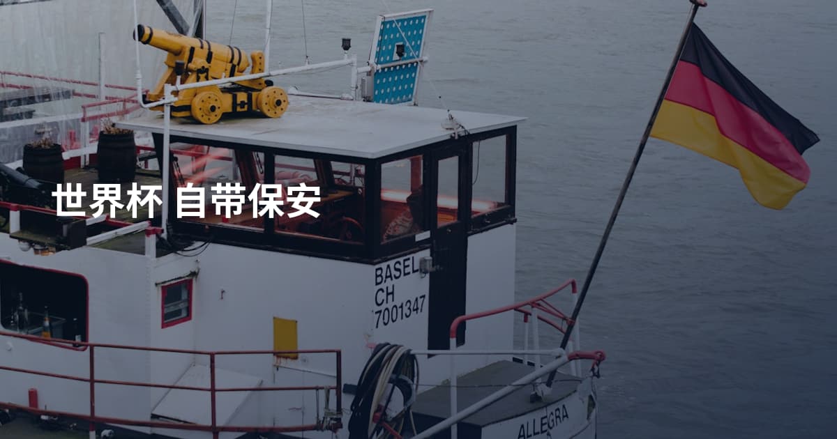 世界杯 自带保安