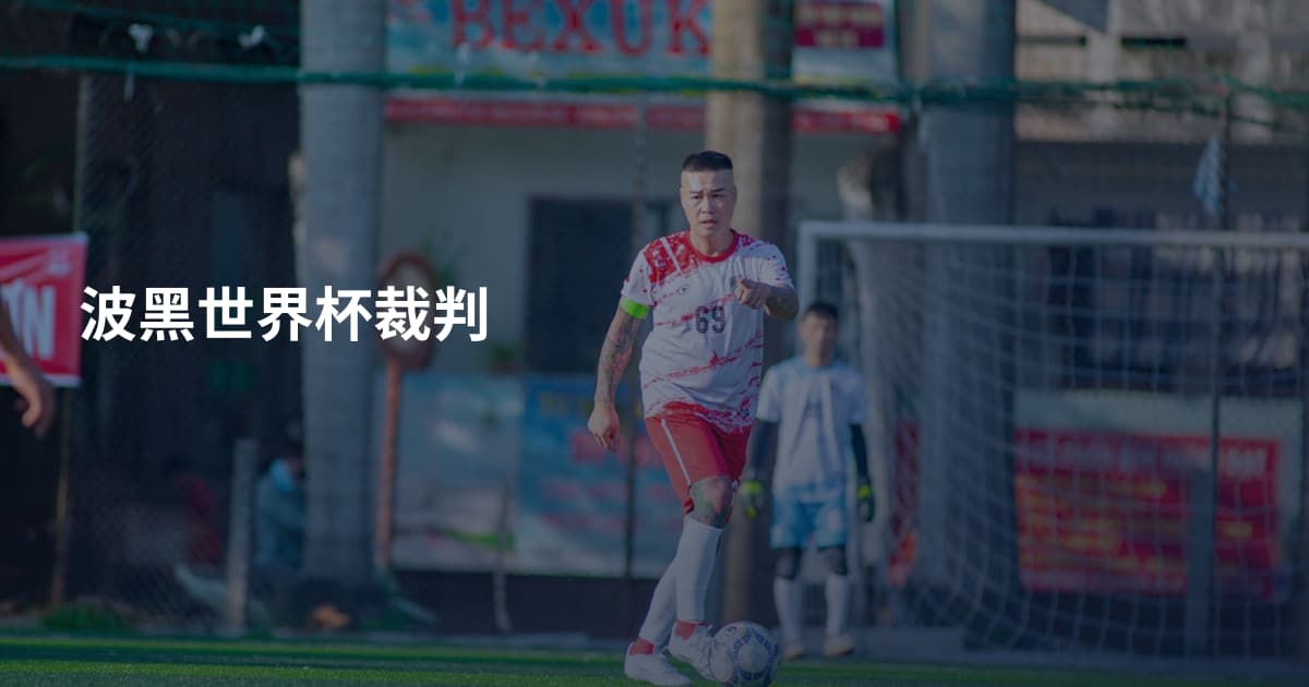 波黑世界杯裁判