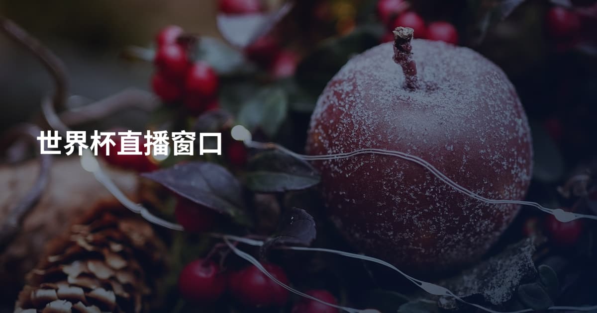 世界杯直播窗口