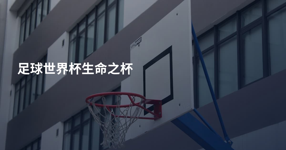足球世界杯生命之杯