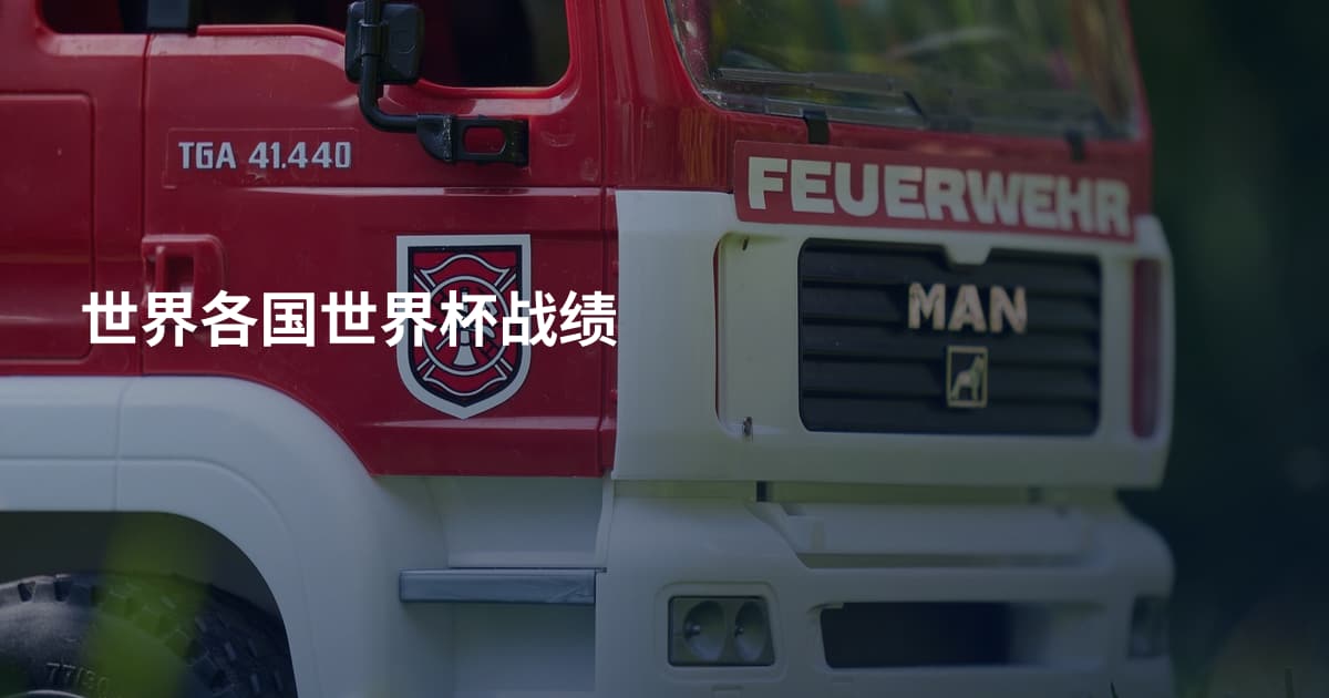 世界各国世界杯战绩