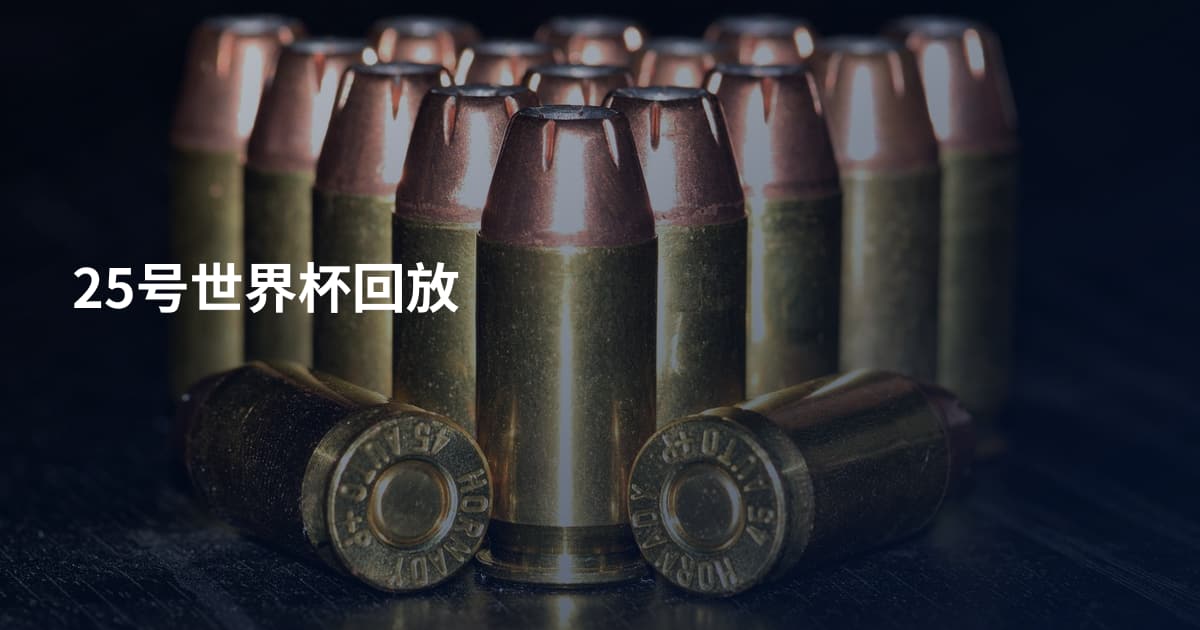 25号世界杯回放