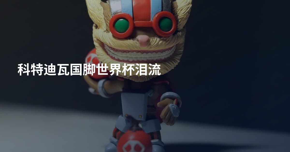 科特迪瓦国脚世界杯泪流