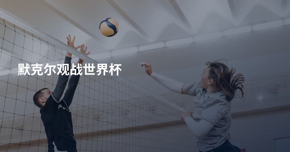 默克尔观战世界杯