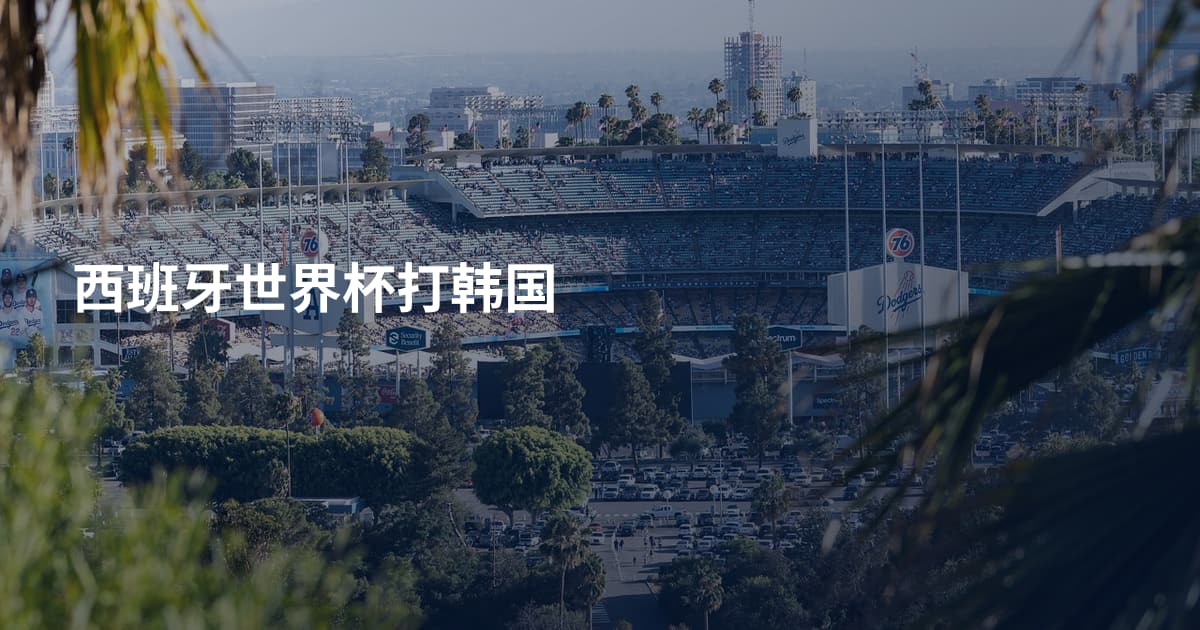 西班牙世界杯打韩国
