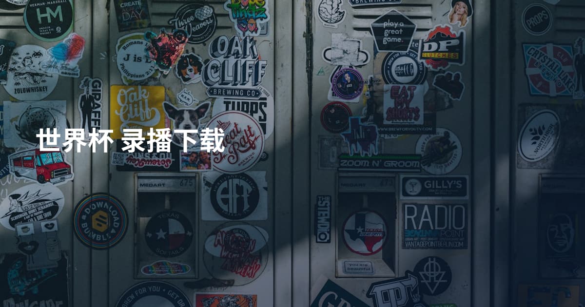 世界杯 录播下载