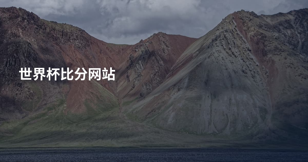 世界杯比分网站