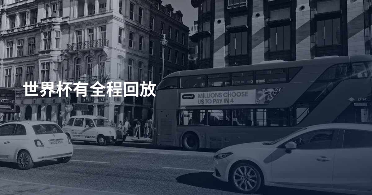 世界杯有全程回放