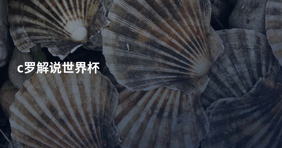 c罗解说世界杯