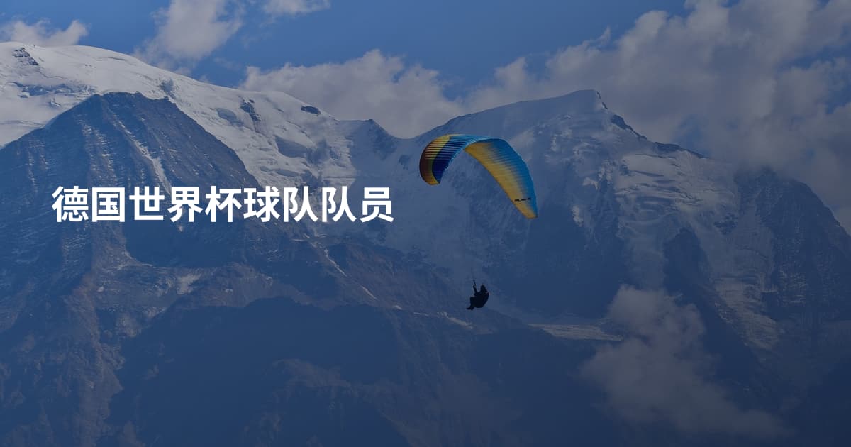 德国世界杯球队队员