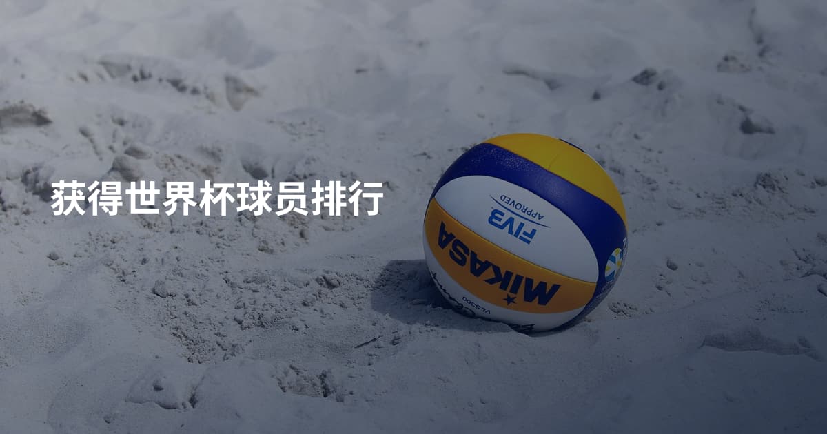 获得世界杯球员排行