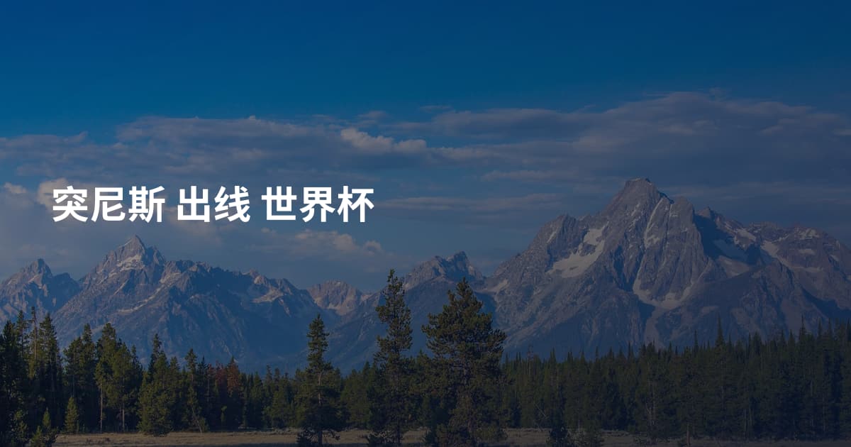 突尼斯 出线 世界杯