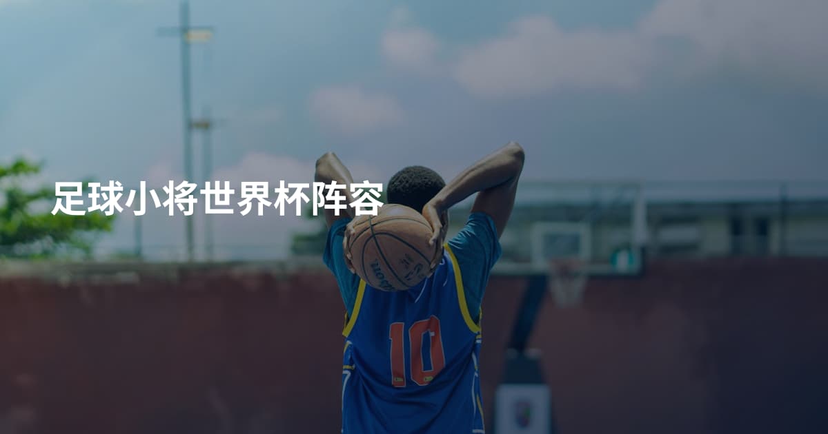 足球小将世界杯阵容
