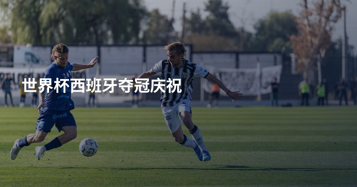 世界杯西班牙夺冠庆祝