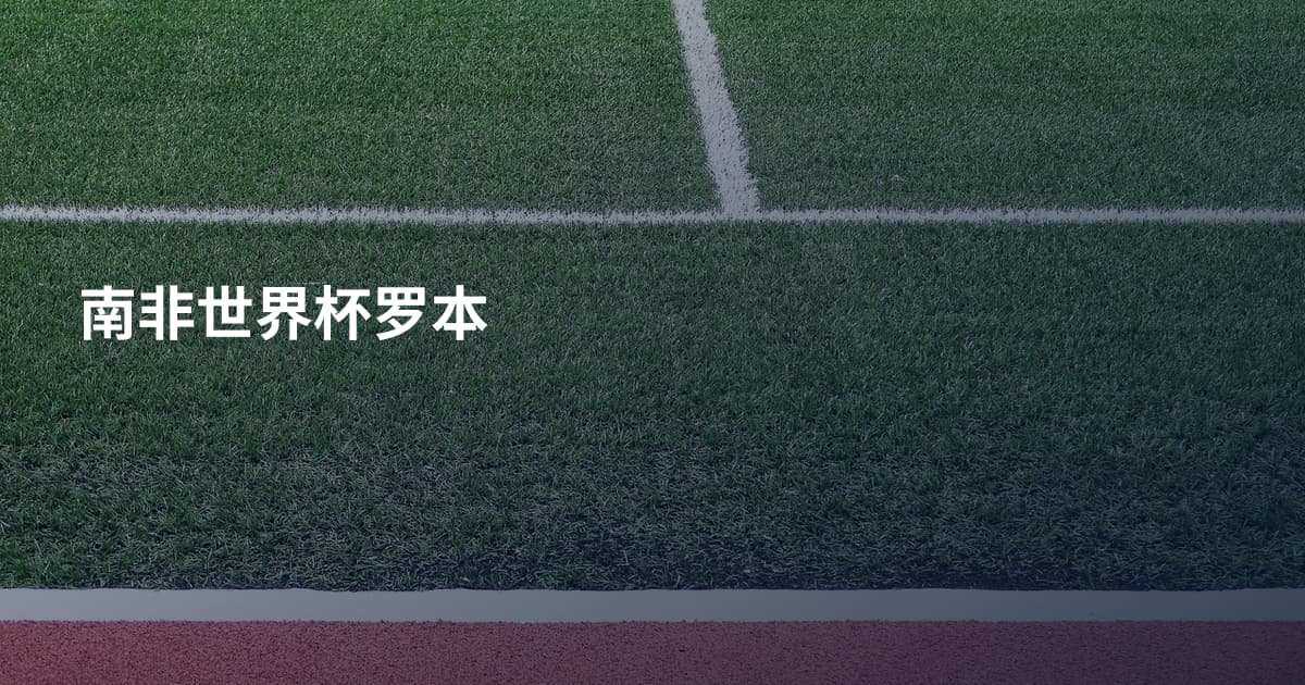南非世界杯罗本