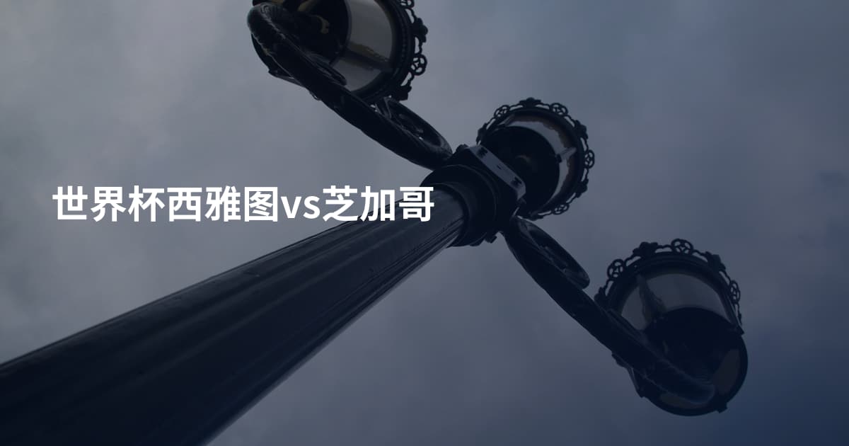 世界杯西雅图vs芝加哥