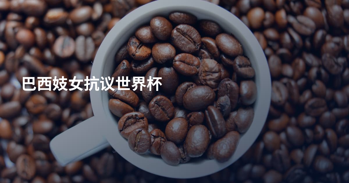 巴西妓女抗议世界杯